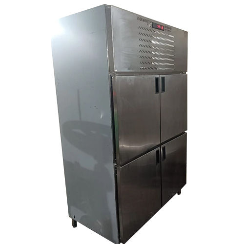 Four Door Refrigerator - Color: Silver