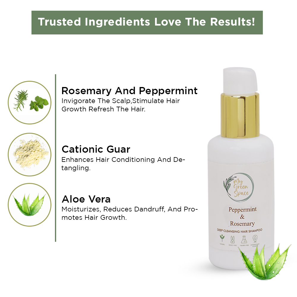 Yellow Peppermint And Rosemary Shampoo