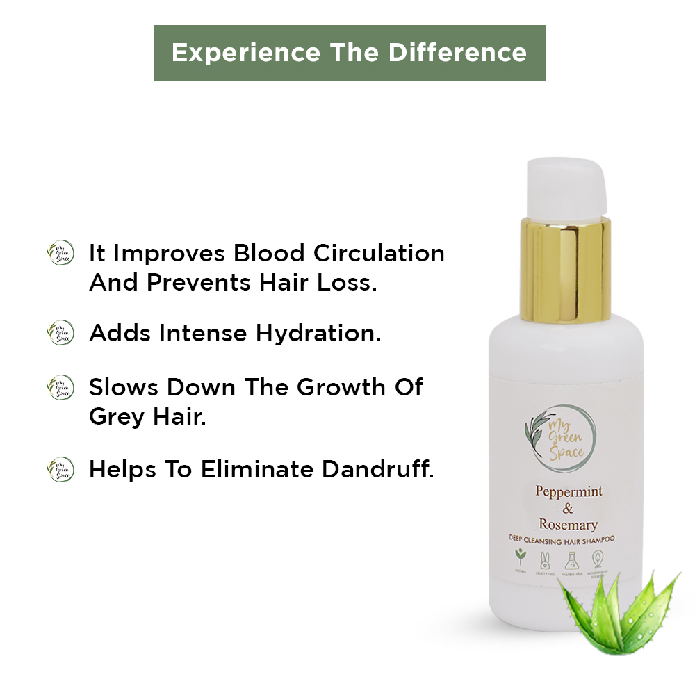 Yellow Peppermint And Rosemary Shampoo