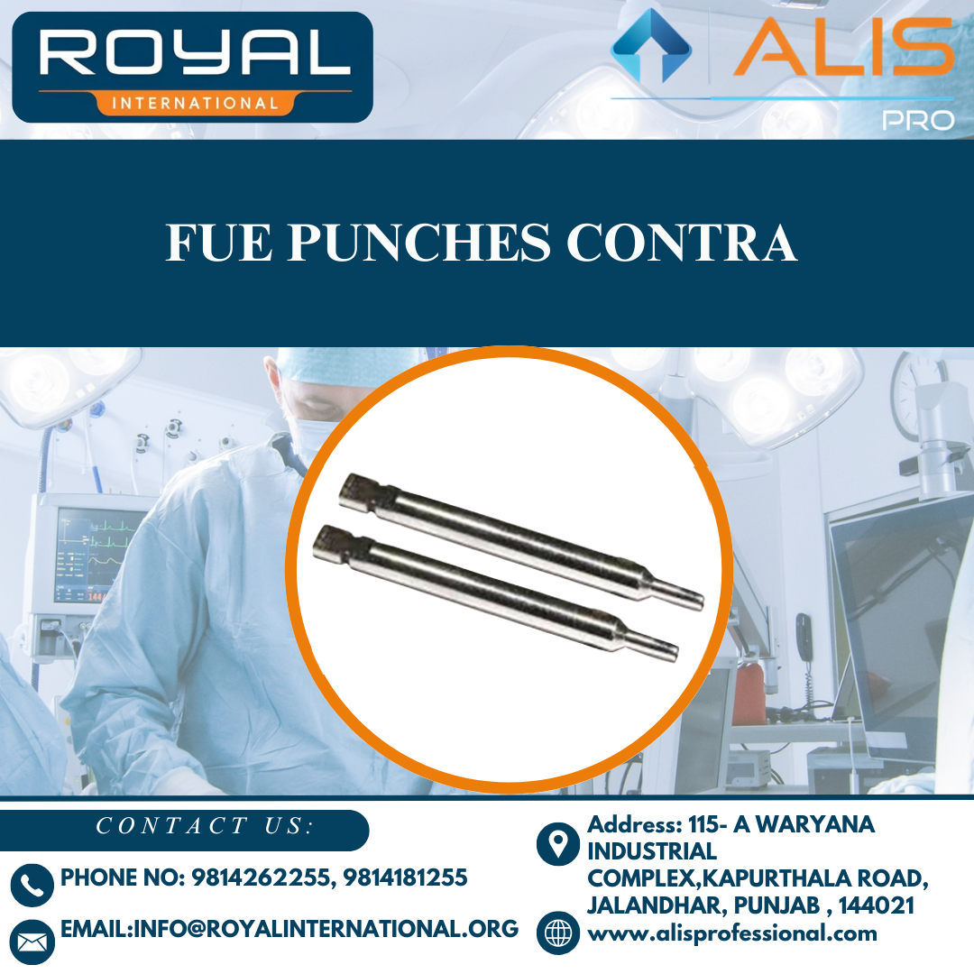 Fue Punches Contra - Diameter: Customizable (Range Not Specified)