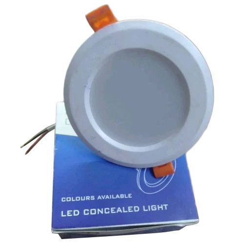 10W Round Led Concealed Light - Color: White