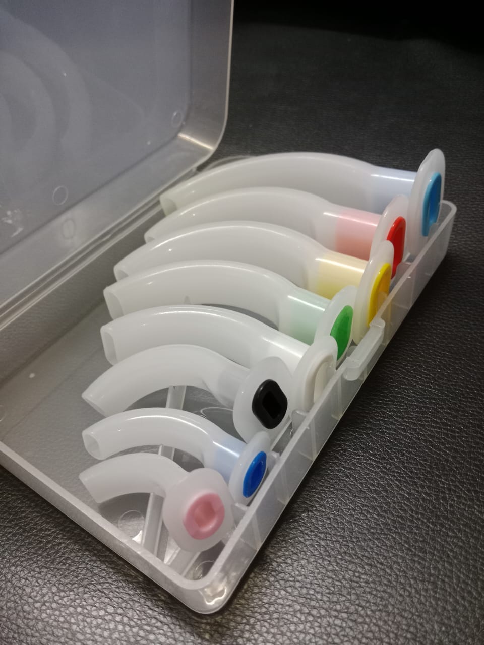 Guedel Pattern Airways Set Of 7&8 Smooth Airway Path Guedel Airway Box Airway Facilitator