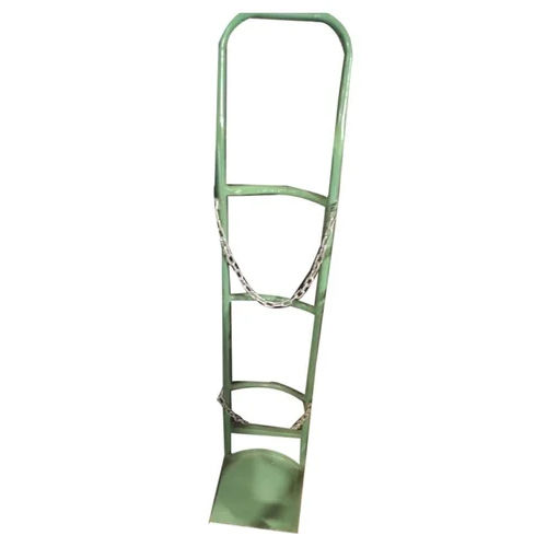 Hospital Oxygen Cylinder Trolley - Feature: Casters With Brake