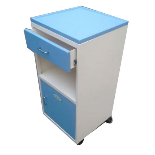 Hospital Deluxe Bedside Locker - Finishing: Powder Coated