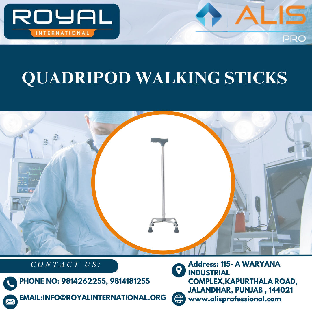 Quadripod Walking Sticks