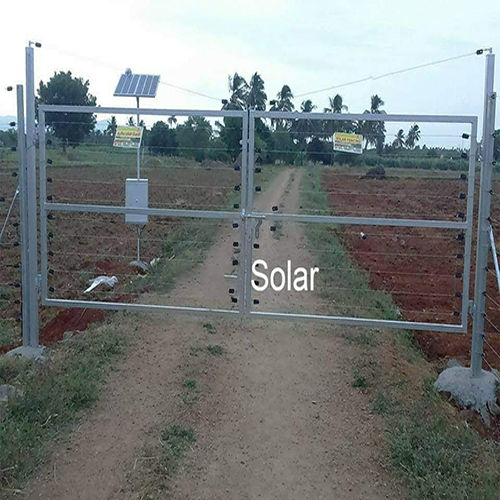 Commercial Solar Fencing - Number Of Cells: Multiple