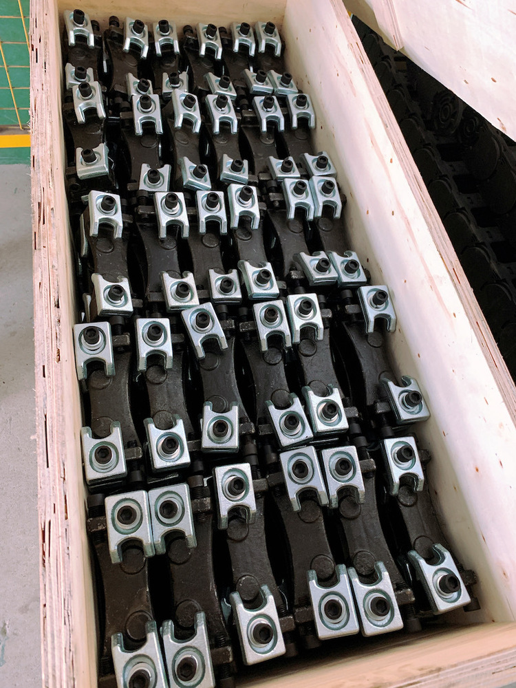 Clamps In Rail - Coating Type: Zinc Plated