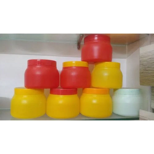 Wide Mouth Plastic Jar - Color: Different Available