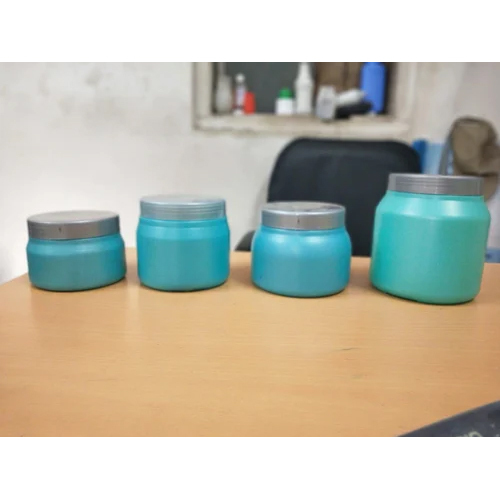 Plastic Cream Jar - Rigid Polyethylene Terephthalate, Various Sizes & Colors Available, Warranty Included