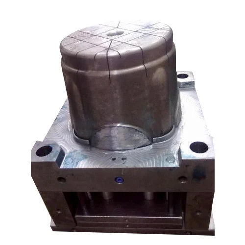Industrial Plastic Moulding Dies - Steel Blowing Mould, 1-2 Year Warranty, Punching Working Process
