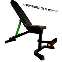 Adjustable Bench - Heavy-duty Design, Customizable Angles For Muscle Gain And Strength Training | Ideal For Commercial & Home Use, 1-year Warranty
