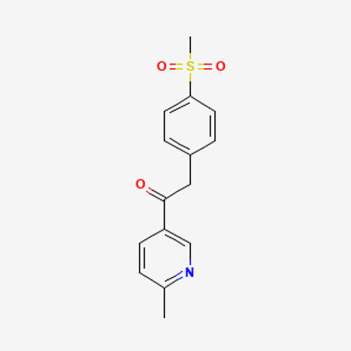 1-(6-methylpyridin-3-yl)-2-(4-(methylsulfonyl)phenyl)ethan-1-one [Ketosulfone]