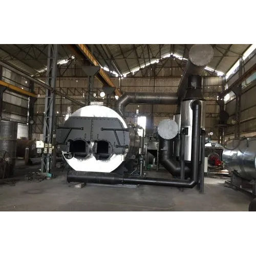 Twin Furnace Solid Fired Boiler - Capacity: 6000 Kg/Hr