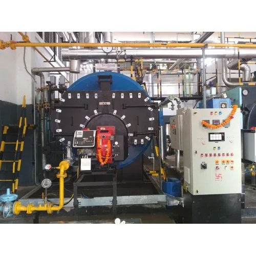 Oil Cum Gas Fired Boiler - Capacity: 1000 Kg/Hr