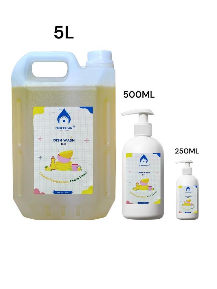 Dishwash Gel - Color: Yellow