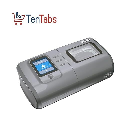 Ventmed Bipap Ds8 - Plastic Build, Medium Full Face Mask Included | Non-invasive Ventilation With Ast, Various Work Modes, Humidifier Equipped