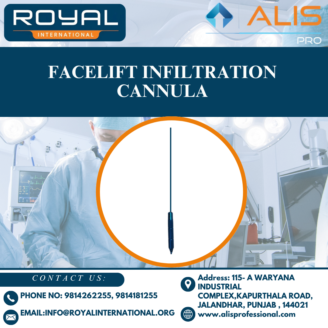 Facelift Infiltration Cannula