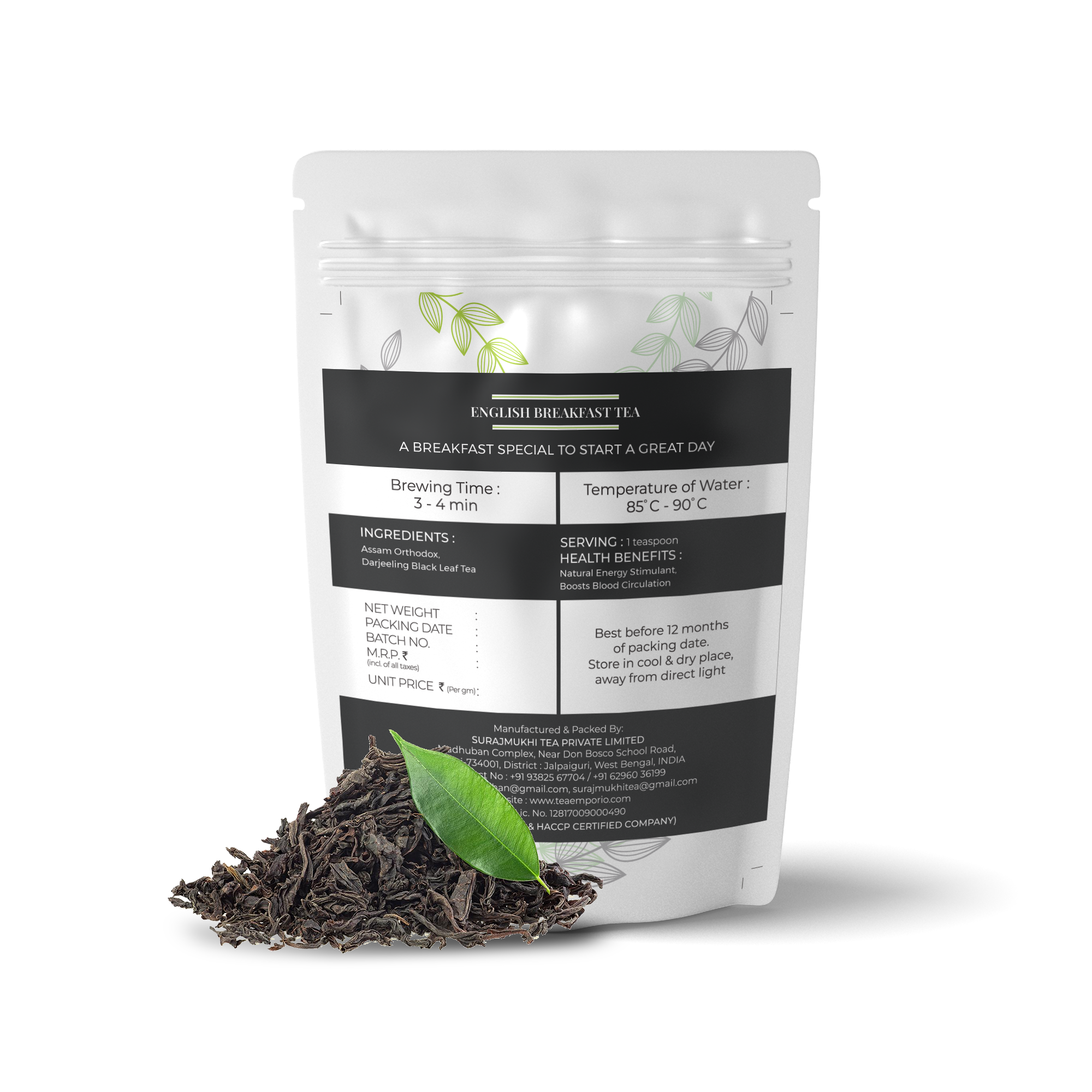 English Breakfast Tea - Aroma: ]