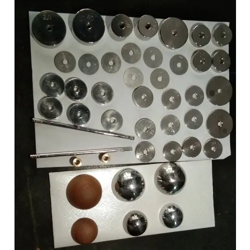 Set Of Weights For Dart Impact Tester