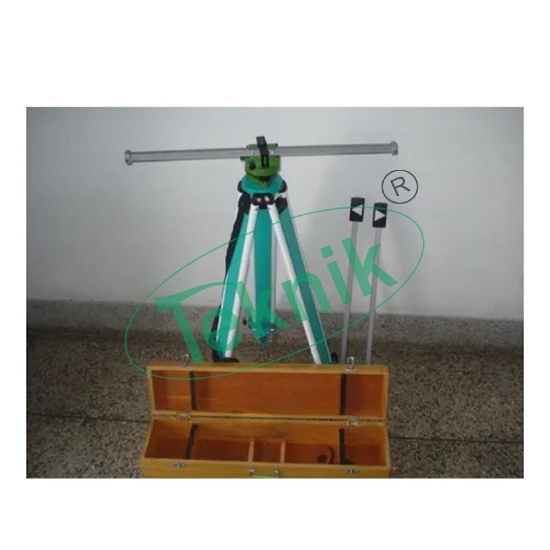 Substance Bar - Wooden/aluminum Material With Telescopic Tripod Stand | Ideal For Surveying Instruments In Draughtsman Trade