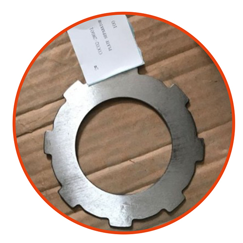 Transmission Plate - Mild Steel, Standard Size, Polished Silver Finish | Durable, Reliable for Industrial Power Transmission