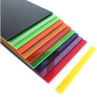 Colored Acrylic Sheet - 4x4 Feet, 5.2mm Thickness, Glossy Finish | Various Colors, Industrial Grade, Scratch-resistant