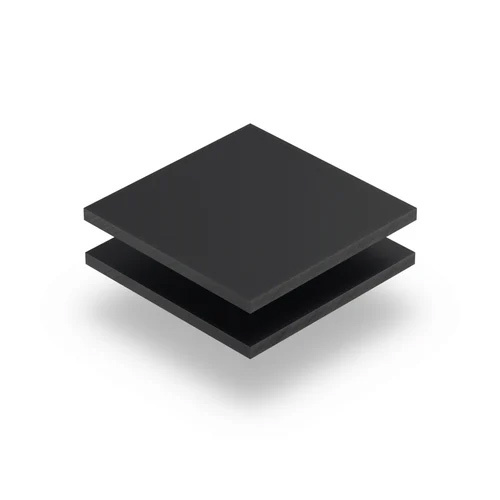 Black Acrylic Sheet - 1.8ft Width, 2mm Thickness | Smooth Finish, Versatile for Visual Communication Media, Retail & Furniture