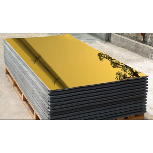 Acrylic Mirror Golden Sheet