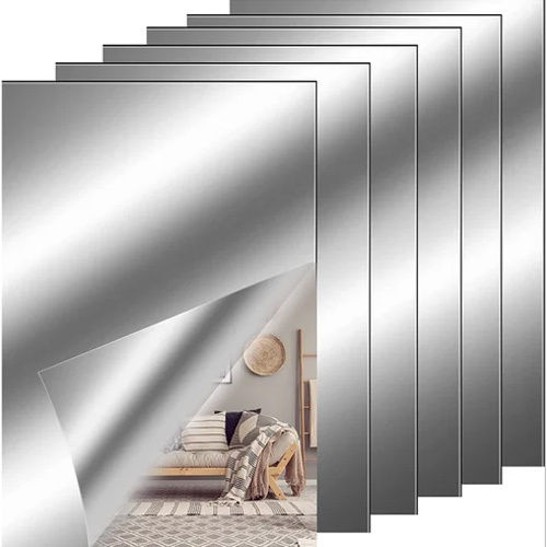 6.5 Mm Silver Acrylic Mirror Sheet - Grade: Industrial Grade