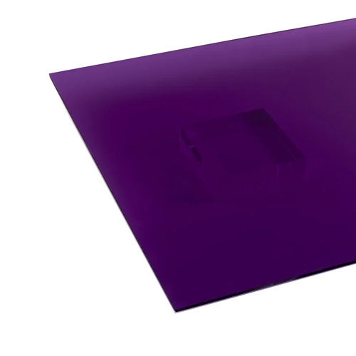 Purple Acrylic Alabaster Sheet - Grade: Industrial Grade