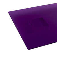 Purple Acrylic Alabaster Sheet - 8mm Thick, Industrial-grade Acrylic Material, Glossy Finish, Vibrant Purple Color For Splashbacks & Signs