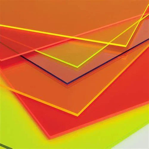 Transparent Colored Acrylic Sheet - Color: Various Available