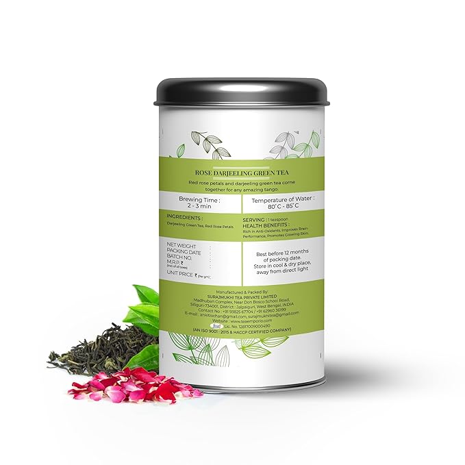 Darjeeling Rose Tea - Aroma: [