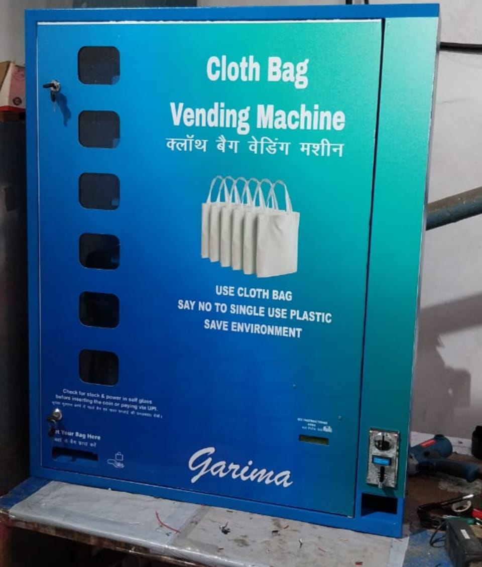 Cloth Bag Vending Machine 