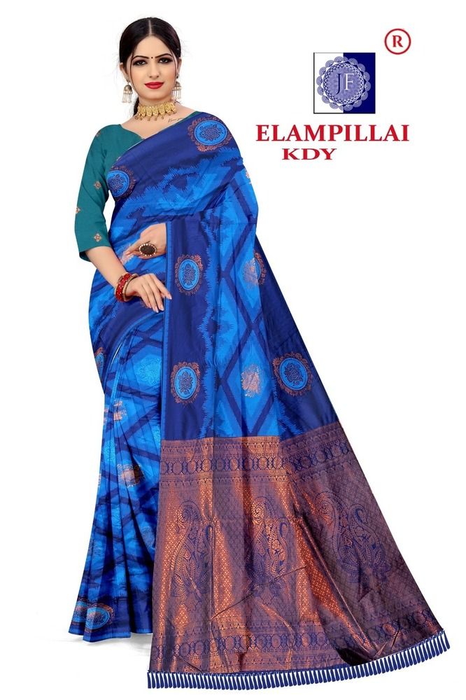 Elampillai - Classic Silk Saree with Zari Weaving Border