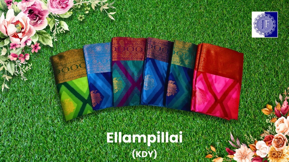 Elampillai - Art Silk Classic Saree, Woven Zari Work Border | Available In 6 Vibrant Colors For Traditional Occasions