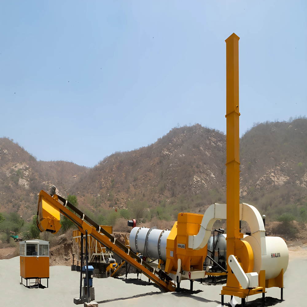 Asphalt Drum Mix Plant - Air Pressure: 5-7 Kgf/Cm2