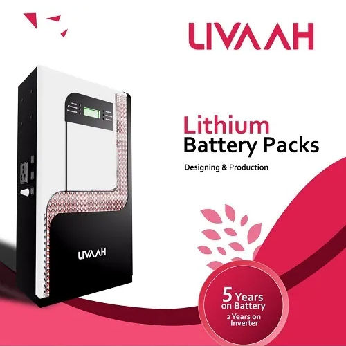 Livaah 1000 Mah Lithium Ion Battery Inverter - Usage: Industrial