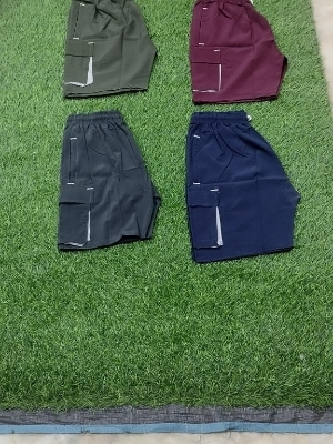 Mens Side Striped Shorts - High-Quality Cotton Sizes S to XL Various Colors Available | Washable Modern Design Unique Washed Finish