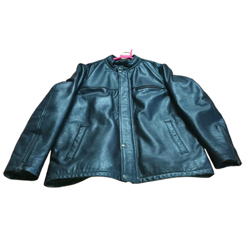 Black Color Leather Jacket - Color: Different Available