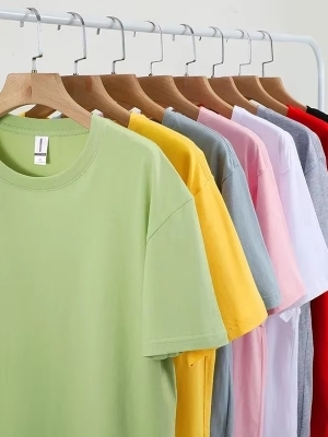 Mens Collar Cotton T-Shirt