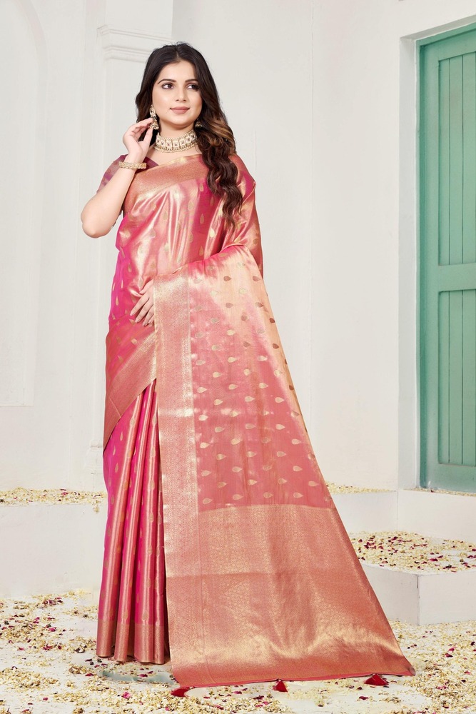 Parvati Multicolor Rapier Silk Saree -25868