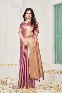 Parvati Multicolor Rapier Silk Saree -25868