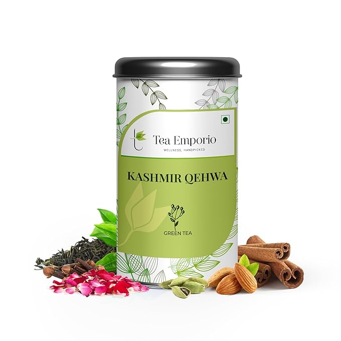 Kashmir Qehwa - Ingredients: Darjeeling Green Tea
