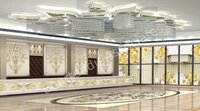 Spotlights & Accent Lighting Interior Design - Luxurious Fabrics & Textures, Comfortable Seating Arrangements, Ambient & Mood Lighting, Stylish Bar Area
