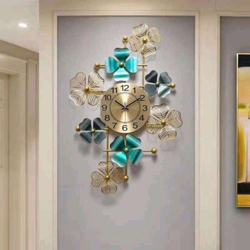 Alexander Wall Metal Clock - Color: Multicolor