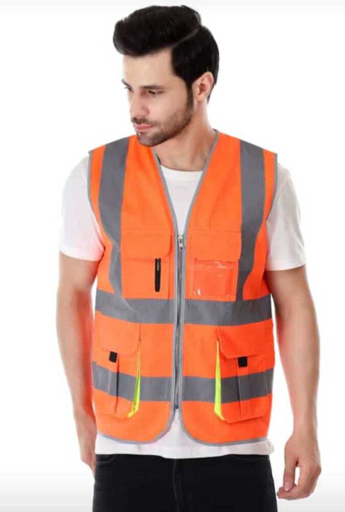 Reflective safety jackets