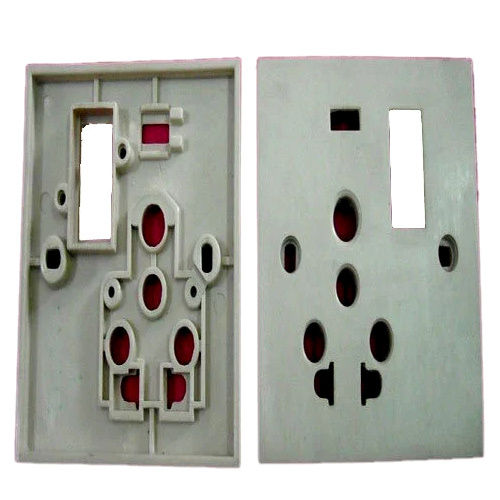 Switch Plate Compression Mold - Color: Grey