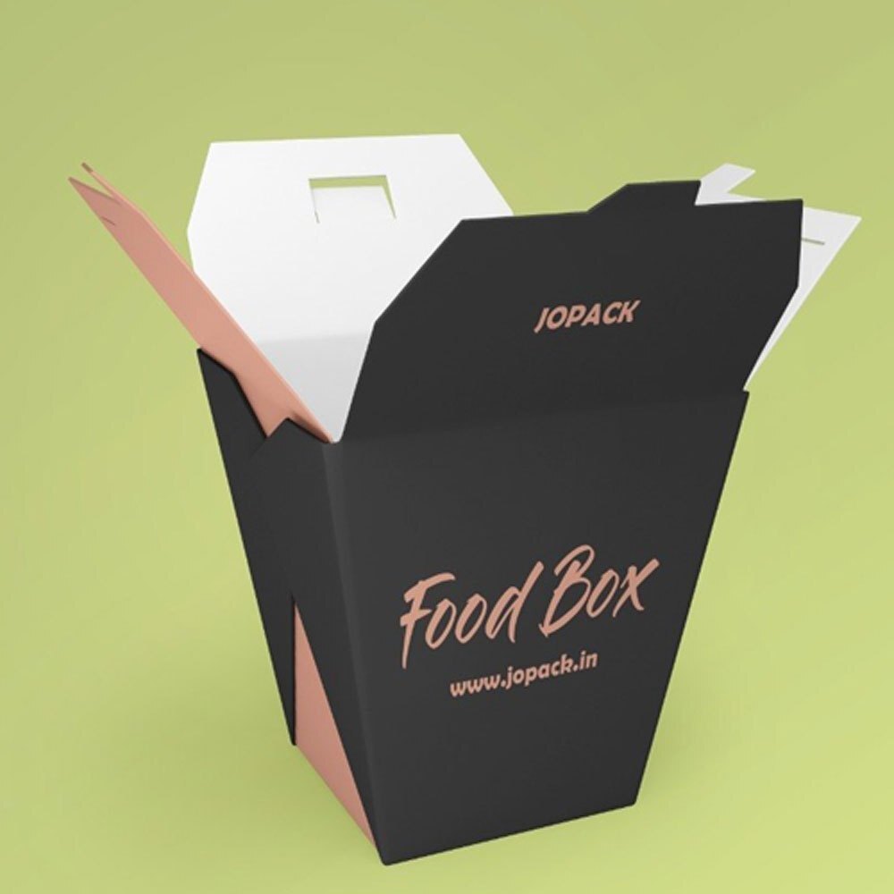 Printed food box