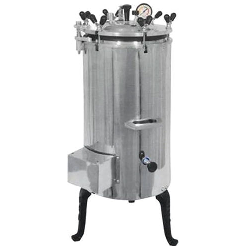 Automatic Stainless Steel Vertical Autoclave - Capacity: 22-175 Ltr